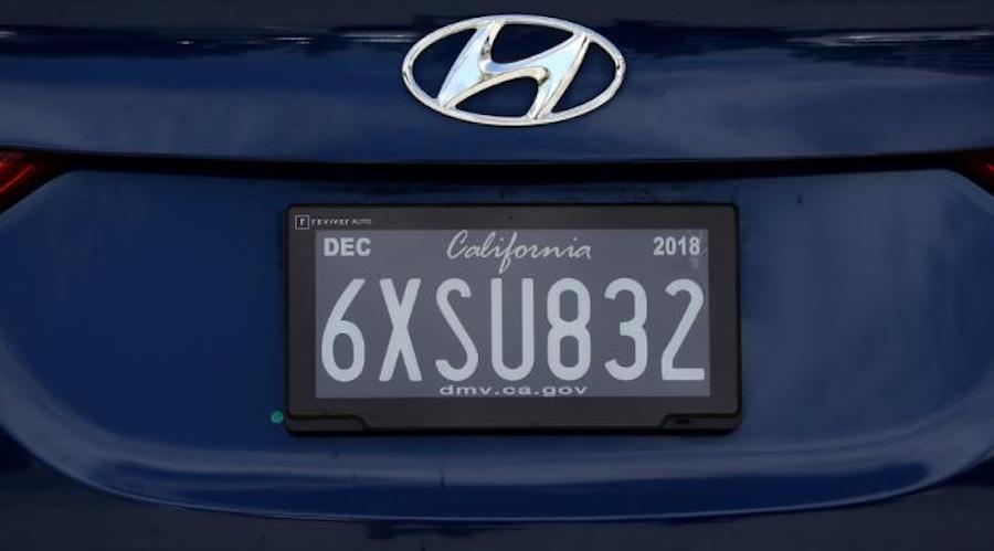 加州测试新款数字式车牌 可显示多种信息