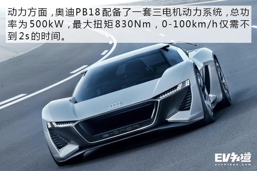 直线叫板特斯拉Roadster 源自勒芒的奥迪PB18