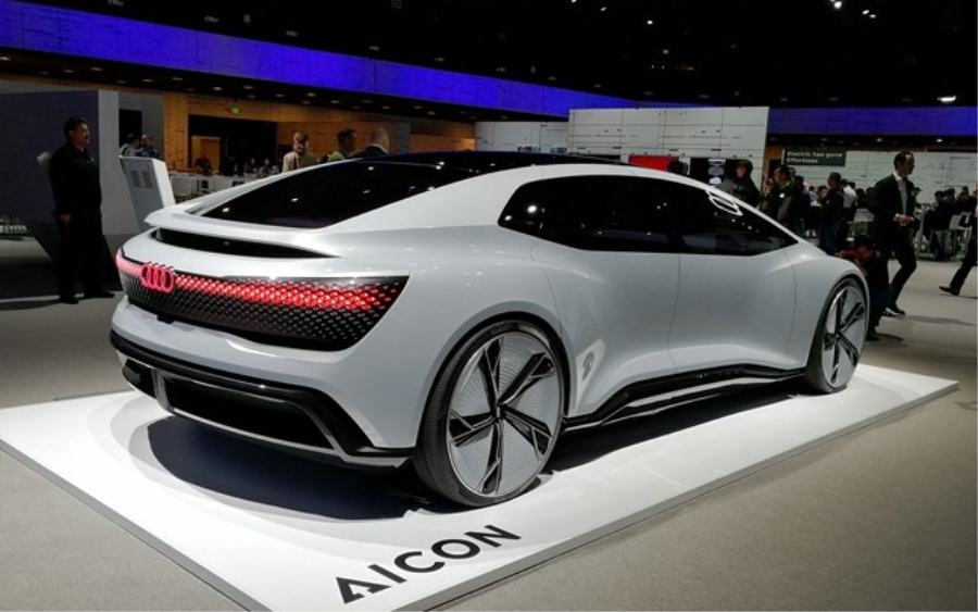 奥迪Aicon概念车亮相 搭L5级自动驾驶/续航800km