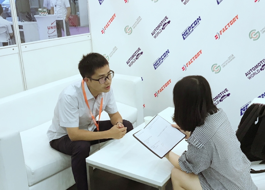 中国汽车电子技术展 专访麦积电子王春来