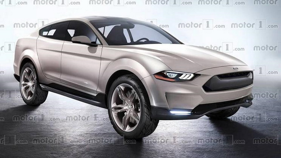 福特新车渲染图曝光 Mustang设计理念/续航484km