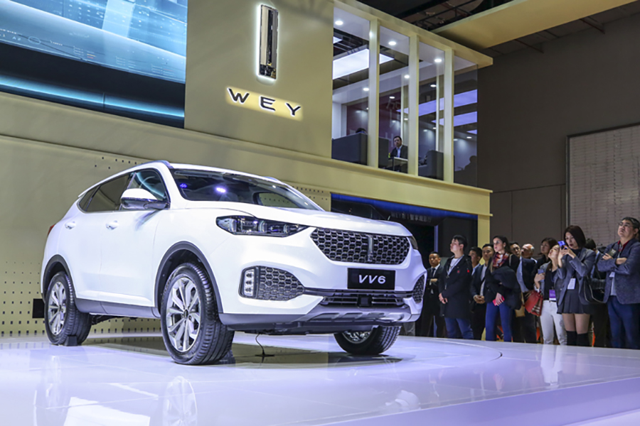 中国豪华SUV领导者WEY 携明日科技登陆上海车展