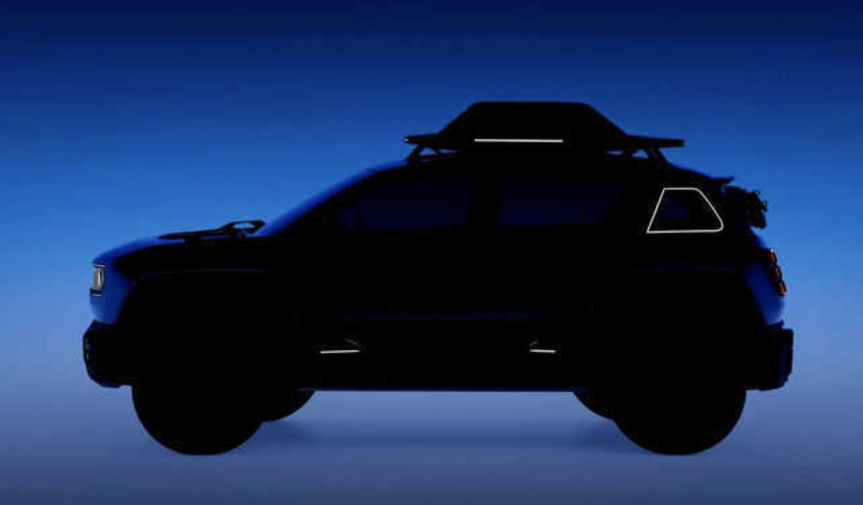 或將在10月17日巴黎車展全球首發 雷諾4概念車最新預告圖發布 