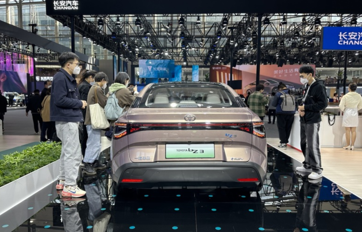 未来感十足 一汽丰田bZ3亮相2022广州车展