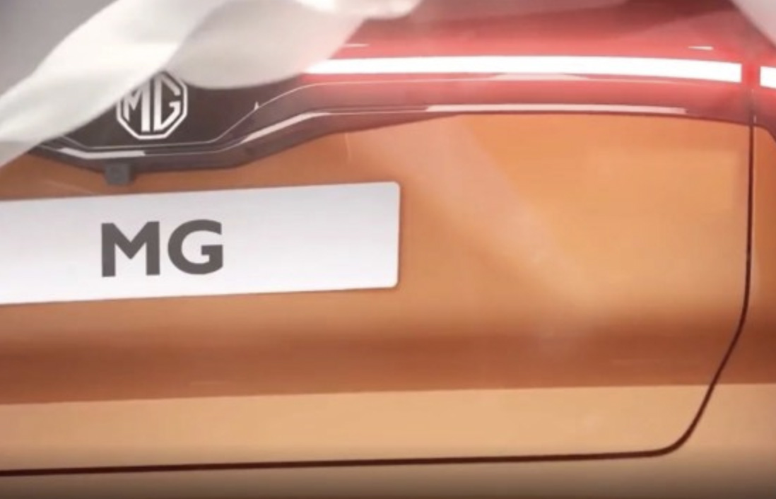 对标大众ID.3 名爵MG全新纯电动车预告图发布 