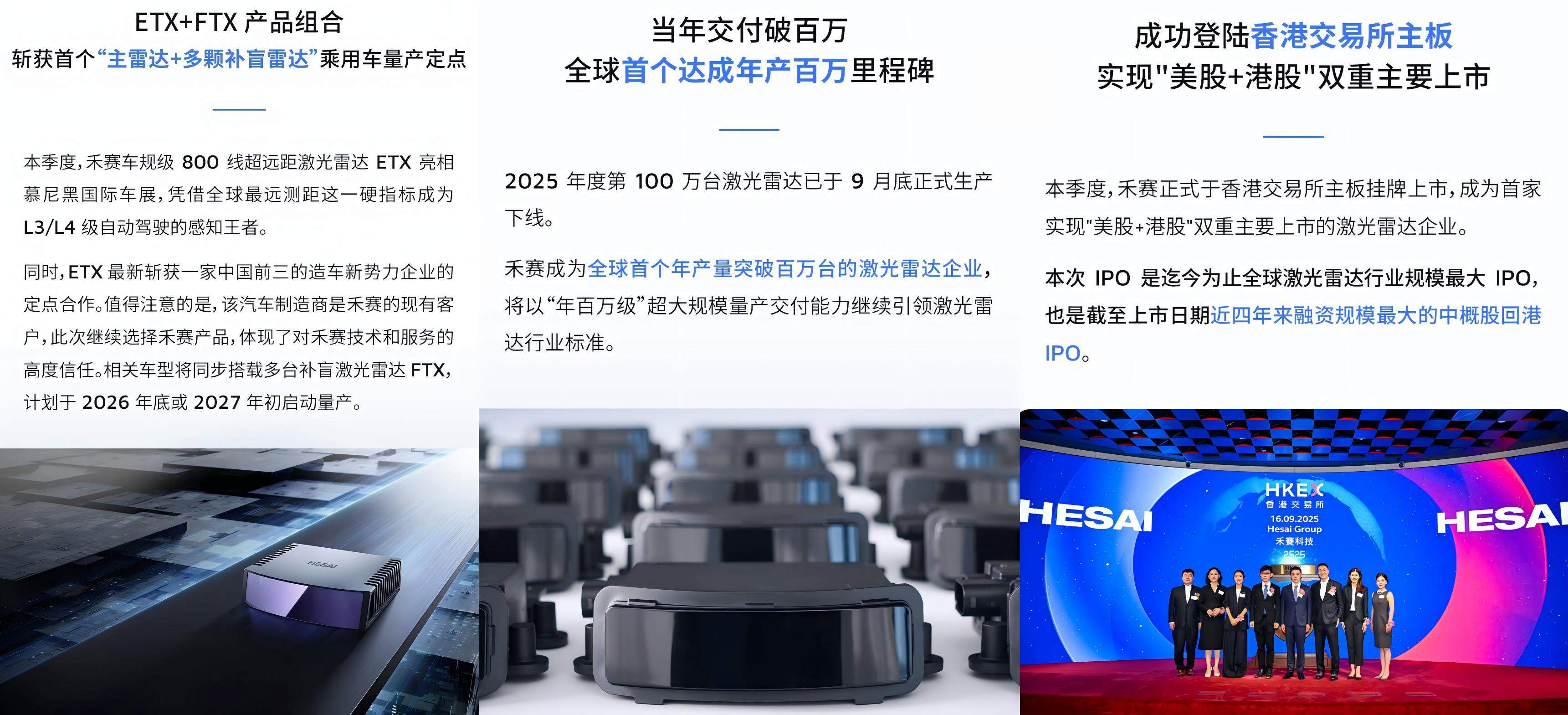 实现营收8亿元人民币 禾赛发布2025 Q3财报