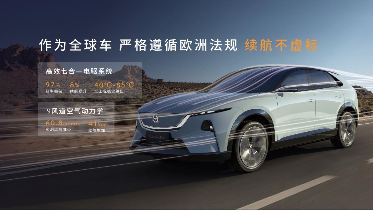 王心凌喊你开车啦！长安马自达EZ-60 纯电增程双版本11.99万起