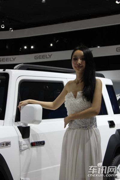 吉利汽车1号车模