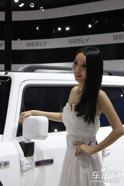 吉利汽车1号车模