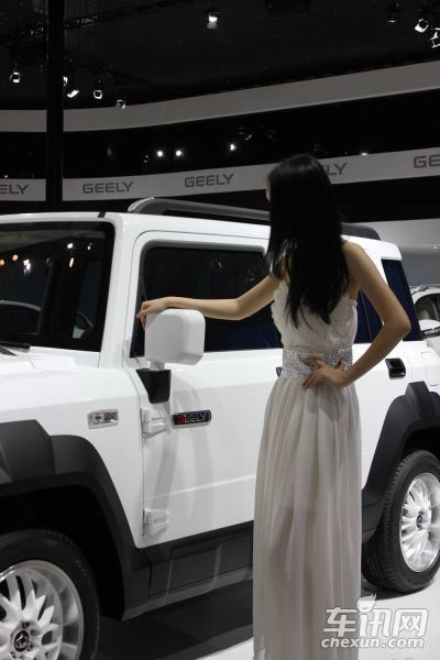 吉利汽车1号车模