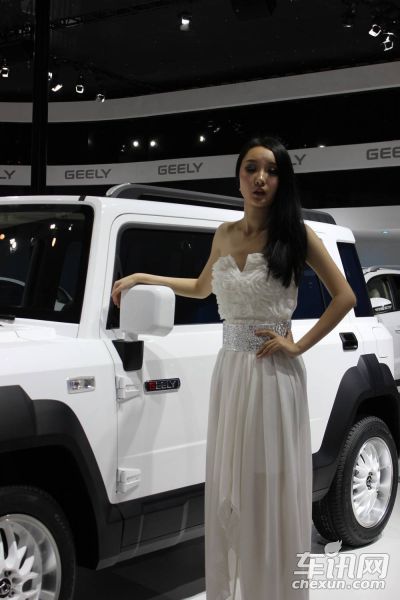 吉利汽车1号车模