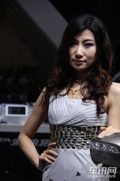 北京现代2号车模