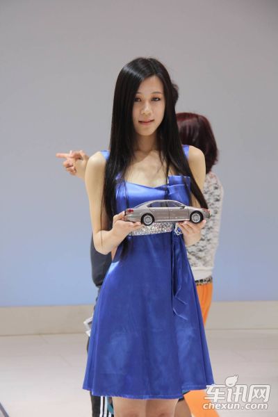 上汽大众4号车模