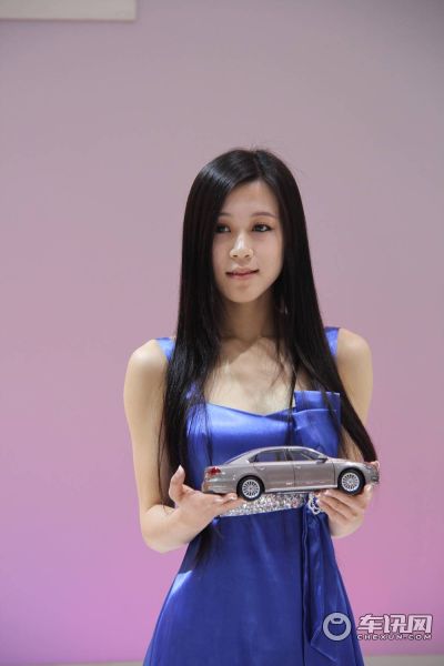 上汽大众4号车模