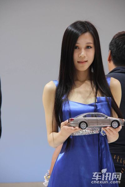 上汽大众4号车模