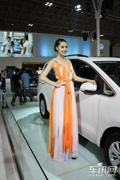 上汽大众4号车模