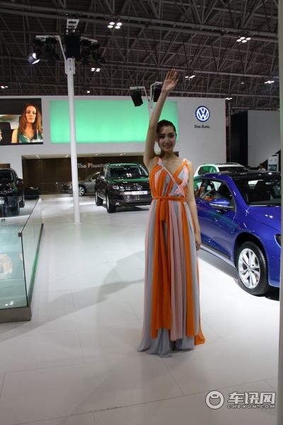 上汽大众4号车模