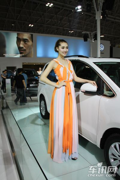 上汽大众4号车模