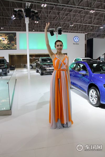 上汽大众4号车模