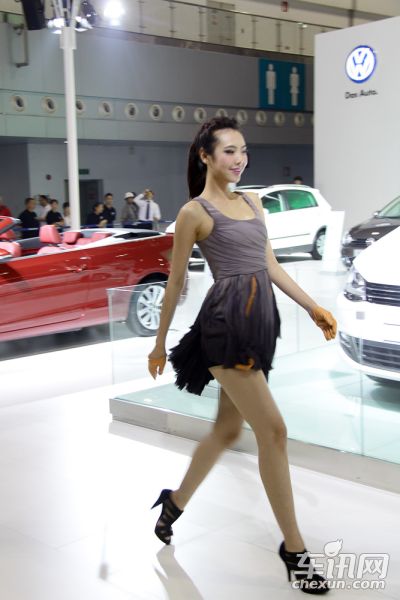 上汽大众6号车模