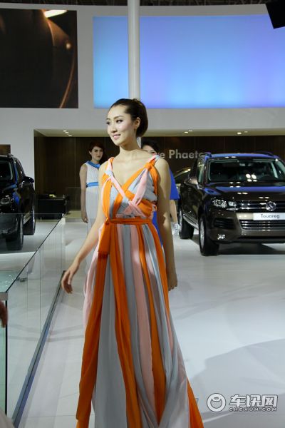 上汽大众4号车模