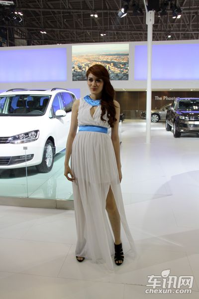 上汽大众9号车模