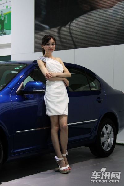 上汽斯柯达3号车模