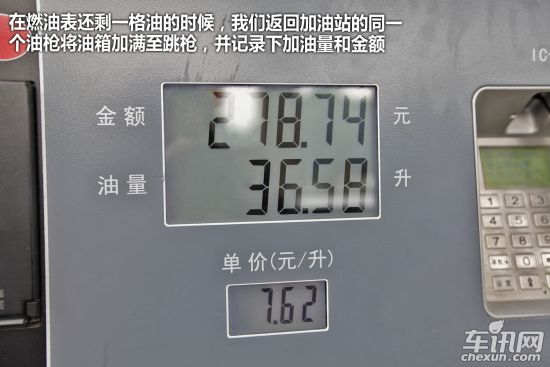 雪佛兰爱唯欧油耗测试 平均9.4升\/百公里