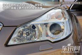 抢先体验斯巴鲁新傲虎 外形调整/配置提升 