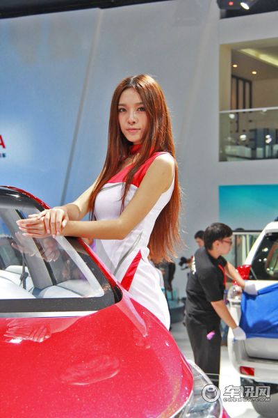 一汽丰田2号车模