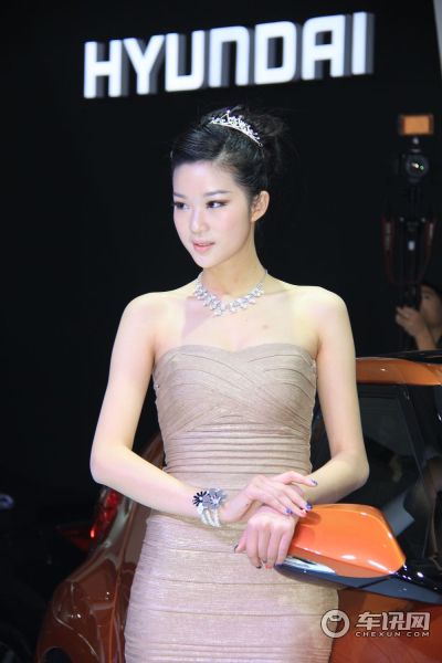 北京现代1号车模