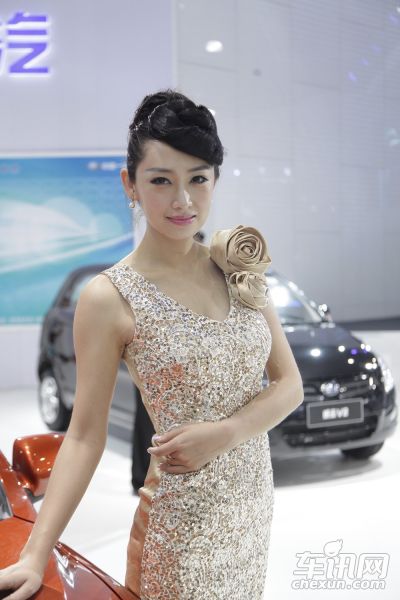 天津一汽4号车模