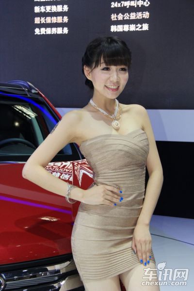 北京现代1号车模