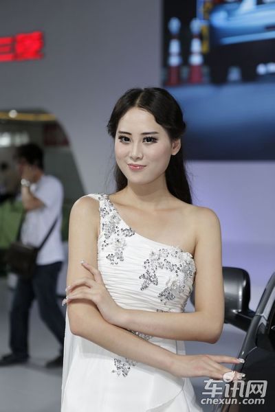 广汽三菱2号车模