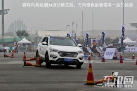 场地体验进口现代格锐/胜达 综合实力不凡