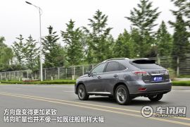 测试雷克萨斯RX350 外表运动/内心温柔