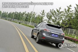 测试雷克萨斯RX350 外表运动/内心温柔