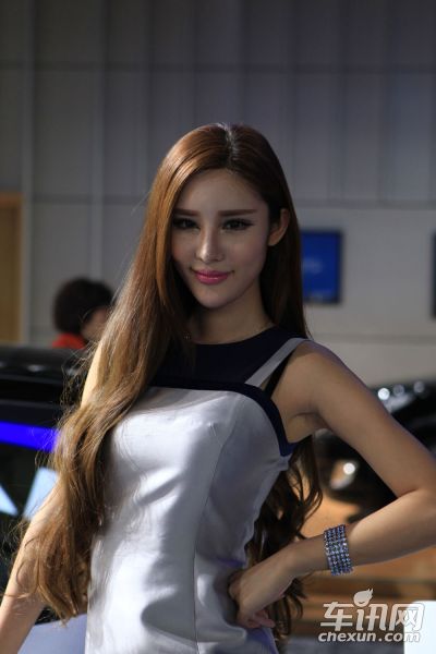 北京现代1号车模