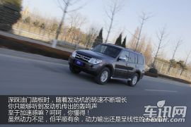不为公路而生 车讯网体验2014款三菱帕杰罗