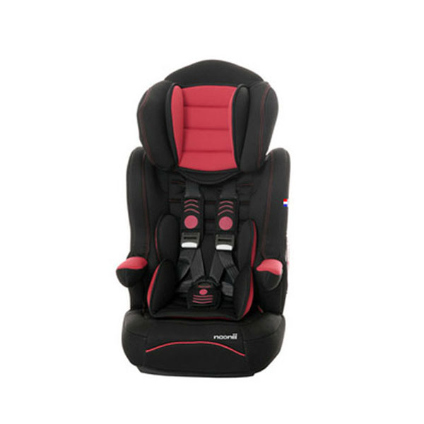 诺尼亚(Naonii) 汽车儿童安全座椅 9个月-12岁婴儿坐椅 红色+ISOFIX接口