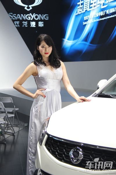 双龙汽车7号车模