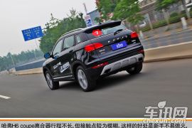 优质的排头兵 车讯网测试长城哈弗H6 Coupe
