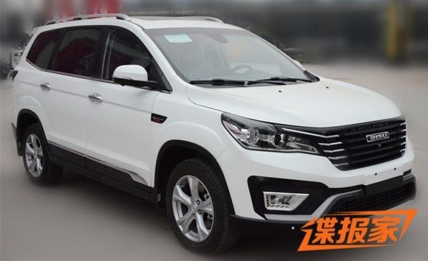 比速T5实车照片曝光 定位于紧凑型7座SUV