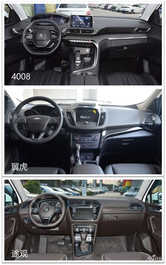 东风标致4008争当先锋 火拼新途观、翼虎