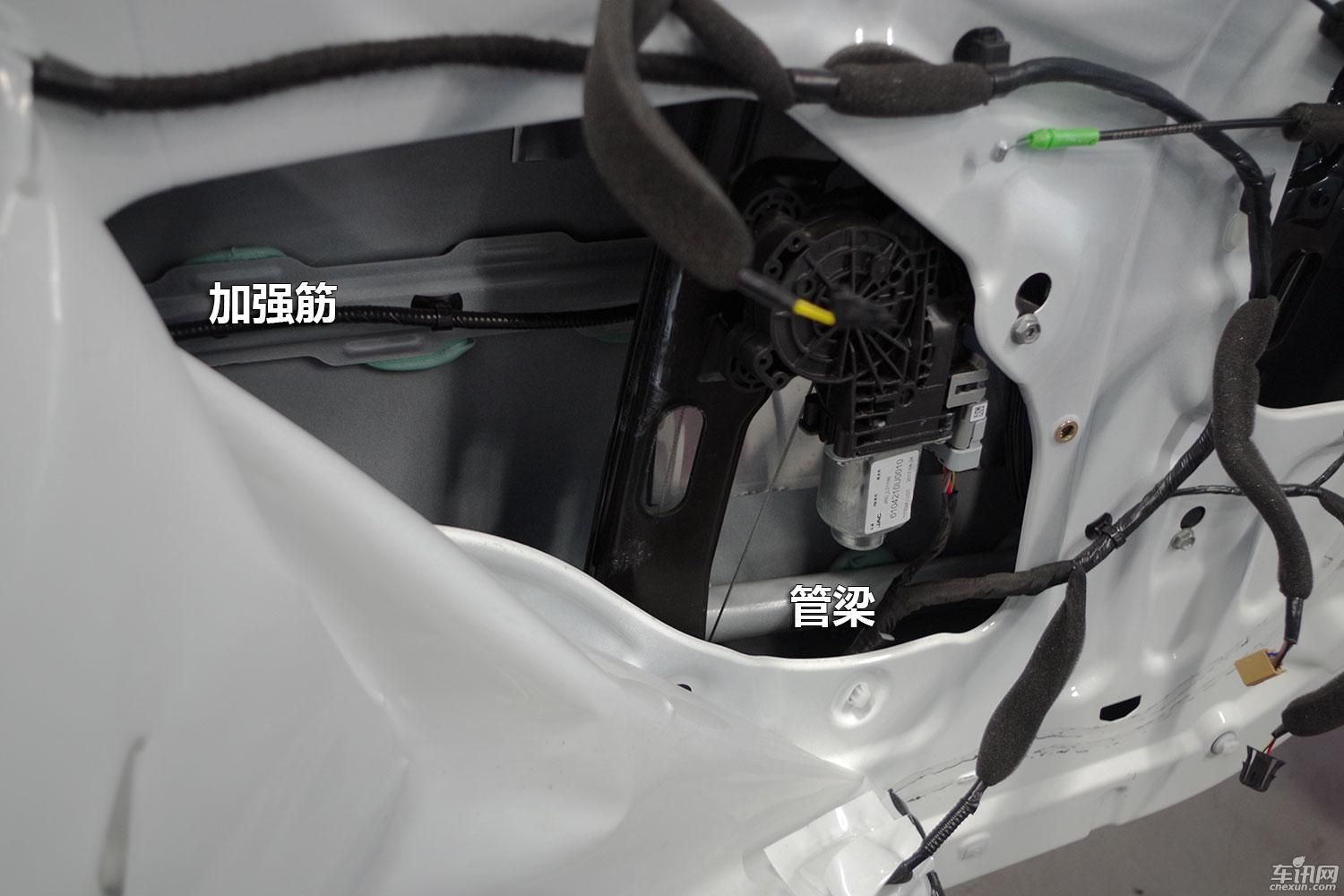 三线进藏检验江淮瑞风S7强悍防护 拆解报告