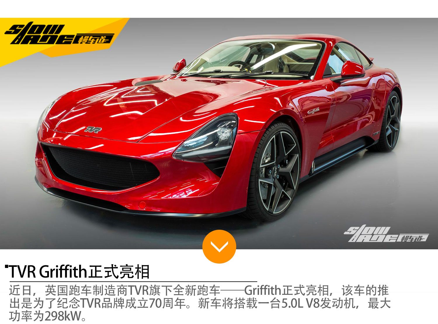 TVR Griffith正式亮相 搭5.0L V8发动机