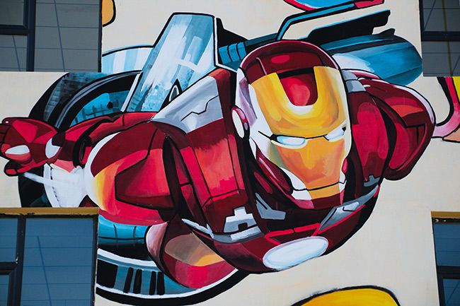 大庆赛车小镇最大涂鸦艺术区 世界纪录认证