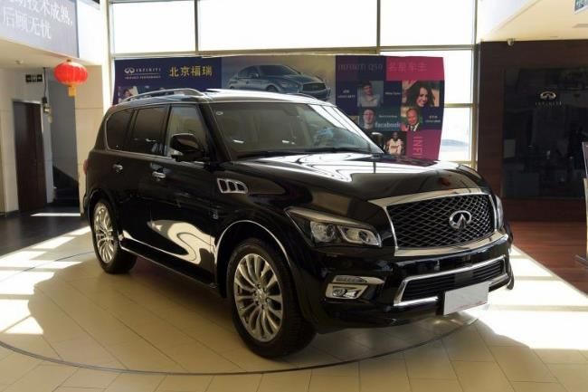 武汉英菲尼迪QX80售113.8万元起 现车在售