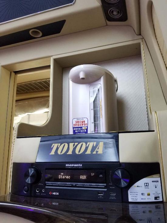 丰田考斯特给予客户高品质的豪车体验  