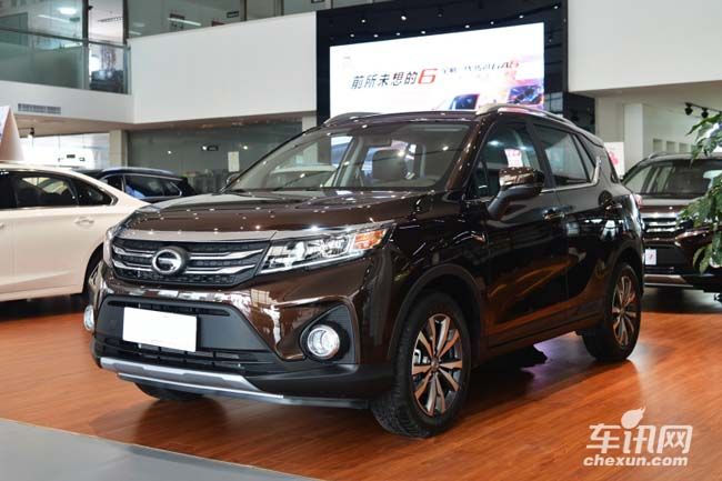 重庆传祺GS3限时优惠0.7万元 有现车在售